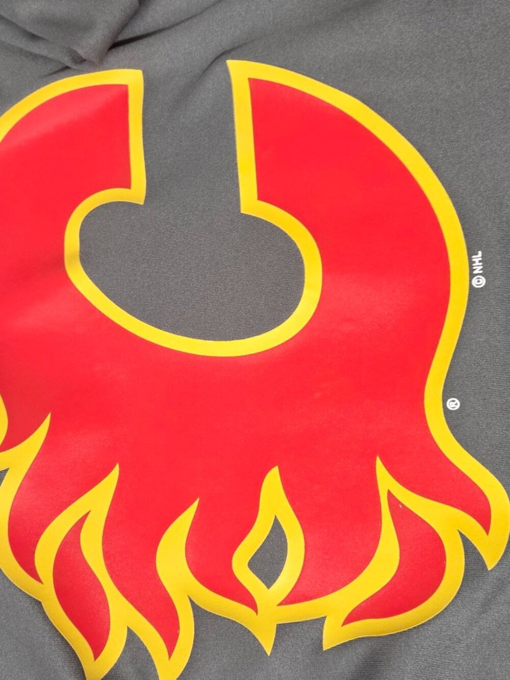 Calgary Flames Fanatics Performance Hoodie | NWT | Men's XL | NHL Licensed | - Picture 10 of 15